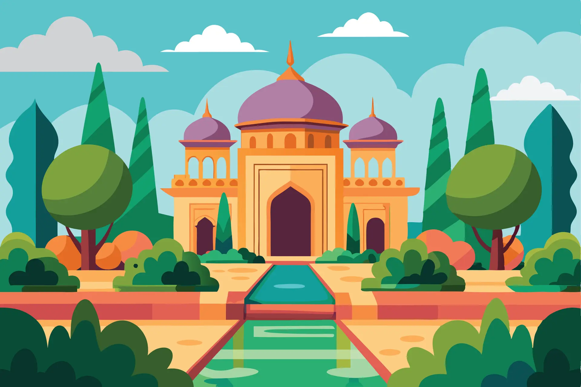 Islamic garden principles